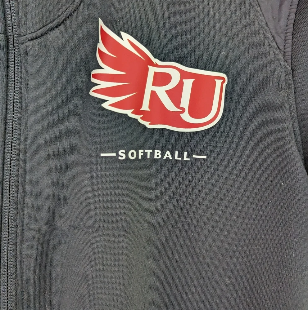 NWT Under Armour UA Rochester University Softball MI college zip up